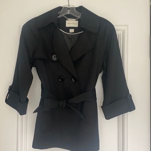 White House Black Market stylish rain coat